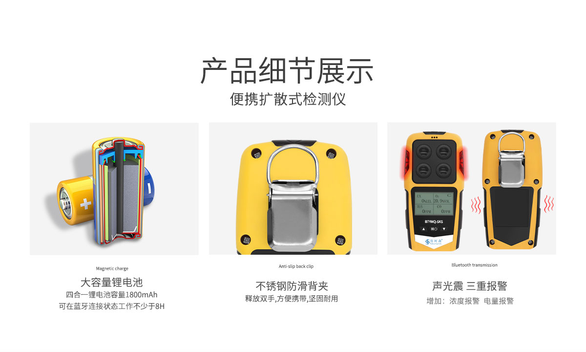 便攜擴散式氣體檢測儀-便攜有毒氣體測量儀-擴散式可燃氣體報警儀